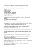 SUA EXAM 1 QUESTIONS AND ANSWERS 2026