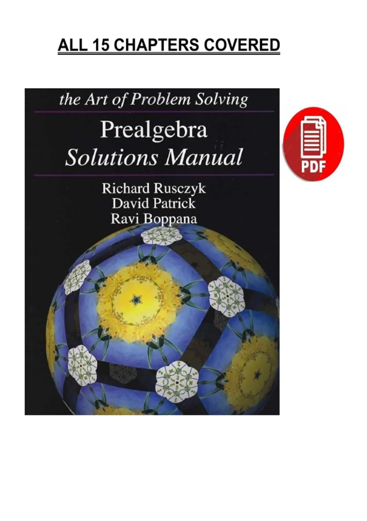 Art of Problem Solving Prealgebra Solutions Manual PDF (All 15 Chapters ...