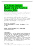 finra  latest 2026 &vert; 2027 package deal Questions and Answers All Verified