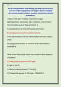 NUR 502 ADVANCED PATHO EXAM VERSION 1 & 2 LATEST 2026-2027 ACTUAL &NewLine;EXAM WITH COMPLETE QUESTIONS AND CORRECT DETAILED ANSWERS &NewLine;&lpar;100&percnt; VERIFIED ANSWERS&rpar; &vert;ALREADY GRADED A&plus;&vert; &vert;&vert;PROFESSOR VERIFIED&vert;&vert; &NewLine;&vert;&vert;BRANDNEW&excl;&excl;&excl;&vert;&vert;