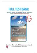 Test Bank For Health Promotion Throughout the Life Span 10th Edition &lpar;LATEST&rpar; by Carole Edelman&comma; Elizabeth Kudzma &vert;All Chapters &vert; Expert Verified Answers &vert; Grade A&plus;&vert; UPDATED&vert; ISBN 9780323837422&NewLine;