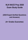 NLN NACE Prep 2026 PDF Study Guide &vert; Nursing Acceleration Challenge Exam Practice Questions