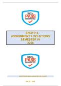 ENG1514  - ASSIGNMENT 2 SOLUTIONS &lpar; SEMESTER 1 2026 &rpar;