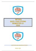 INF2603 - QUIZ 2 SOLUTIONS &lpar; SEMESTER 1 2026 &rpar;
