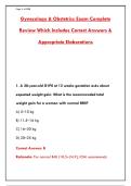 GYNECOLOGY EXAM PREP 2026 &ndash; 300&plus; PRACTICE QUESTIONS WITH ANSWERS & RATIONALES &vert; OBSTETRICS&comma; REPRODUCTIVE ENDOCRINOLOGY&comma; ONCOLOGY&comma; UROGYNECOLOGY&NewLine;&NewLine;