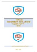 TMN3704 - ASSIGNMENT 2 SOLUTIONS &lpar; SEMESTER 1 2026 &rpar;