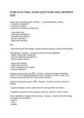SCMN 2150 FINAL EXAM QUESTIONS AND ANSWERS 2026