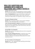 WGU C201 QUESTIONS AND ANSWERS WITH COMPLETE SOLUTIONS 100&percnt; CORECT RATED A&plus;