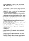 SCMN 2150 EXAM 2 ROBERT STRAW QUESTIONS AND ANSWERS 2026