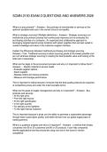 SCMN 2150 EXAM 2 QUESTIONS AND ANSWERS 2026