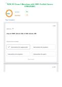 NUR 521 Exam 3 Questions with 100&percnt; Verified Answer UPDATED&excl;&excl;&excl;&period;
