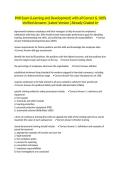 PHR Exam &lpar;Learning and Development&rpar; with all Correct & 100&percnt; Verified Answers &vert;Latest Version &vert;Already Graded A&plus;