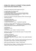 SCMN 2150 MODULE 5-8 ROBERT STRAW AUBURN QUESTIONS AND ANSWERS 2026