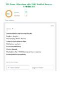 NUR 521 Exam 4 Questions with 100&percnt; Verified Answers UPDATED&excl;&excl;&excl;&period;