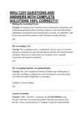 WGU C201 QUESTIONS AND ANSWERS WITH COMPLETE SOLUTIONS 100&percnt; CORRECT&excl;&excl;&excl;