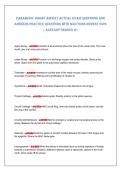 Paramedic FiSdaP airway actual exam QueStionS and&NewLine;anSwerS Practice QueStionS with SolutionS neweSt 2026&NewLine;&vert; already Graded a&plus;