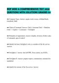 BOF MOD A COMPREHENSIVE TEST 2026&NewLine;QUESTIONS WITH SOLUTIONS GRADED A&plus;&NewLine;