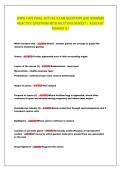 ANPH 1002 FiNAl ActuAl ExAm QuEstioNs ANd ANswErs&NewLine;PrActicE QuEstioNs witH solutioNs NEwEst &vert; AlrEAdy&NewLine;GrAdEd A&plus;