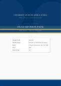 MAC2601 Exam Revision May&sol;June Past Papers & Answers 2026 &vert;Principles of Management Accounting&vert;