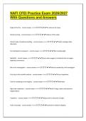 NAFI CFEI Practice Exam 2026&sol;2027&colon; Questions and Answers Study Guide