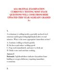 ASA 106 FINAL EXAMINATION &NewLine;CURRENTLY TESTING MOST EXAM &NewLine;QUESTIONS WILL COME FROM HERE &NewLine;UPDATED THIS YEAR &sol;ALREADY GRADED &NewLine;A&plus;