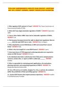 TCEQ OSSF COMPREHENSIVE COMPLETE EXAM 2026&sol;2027 &vert; QUESTIONS AND 100&percnt; CORRECT ANSWERS &vert; NEWEST VERSION &lpar;PASS GUARANTEE&rpar;&NewLine;&NewLine;&NewLine;