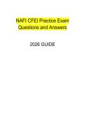 NAFI CFEI Practice Exam Questions and Answers 2026 &vert; Fire Investigator Certification Prep