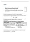 Samenvatting Welvaart &vert; Economie &vert; VWO