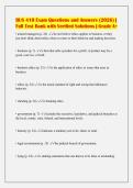 BUS 410 Exam Questions and Answers &lpar;2026&rpar; &vert;&NewLine;Full Test Bank with Verified Solutions &vert; Grade A&plus;