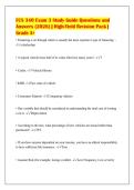 FCS 340 Exam 3 Study Guide Questions and&NewLine;Answers &lpar;2026&rpar; &vert; High-Yield Revision Pack &vert;&NewLine;Grade A&plus;