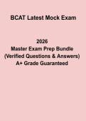 BCAT Latest Mock Exam PDF &vert; Practice Test&comma; Questions & Certification Study Guide