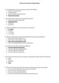 NUR2063 Pathophysiology Module 1 Practice Exam Questions and Answers Rasmussen 2026