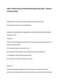 PMHS - Pediatric Primary Care Mental Health Specialist Exam 2026 &ndash; Questions & Answers