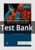 Test Bank For McCance & Huether&rsquo;s Pathophysiology 9th Edition by Julia Rogers &comma; ISBN&colon; 9780323789875 &vert;&vert; COMPLETE GUIDE A&plus;