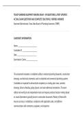 TEXAS PLUMBING BLUEPRINT READING EXAM - &lpar;90 QUESTIONS&rpar; LATEST UPDATED&NewLine;ACTUAL EXAM QUESTIONS AND COMPLETE SOLUTIONS &vert; VERIFIED ANSWERS