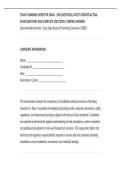 TEXAS PLUMBING INSPECTOR EXAM - &lpar;100 QUESTIONS&rpar; LATEST UPDATED ACTUAL&NewLine;EXAM QUESTIONS AND COMPLETE SOLUTIONS &vert; VERIFIED ANSWERS