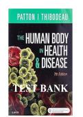 Test Bank&colon; The Human Body in Health & Disease &lpar;7th Edition&rpar; &ndash; Kevin T&period; Patton & Gary A&period; Thibodeau