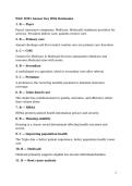 WGU D391&colon;  Answer Key With Rationales &vert; 2026 Update