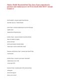 ShadowHealth Musculoskeletal Tina Jones Exam comprehensive questions and verified answers ACTUAL EXAM 2026 TEST&excl;&excl; Graded A&plus; &vert; 2025&vert;2026 EXAM UPDATE&NewLine;
