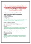 ASA 114 &ndash; Cruising Catamaran Certification Exam &vert; 100 &NewLine;Practice Questions with Bold Answers & Italic Explanations &NewLine;&vert; Catamaran Stability&comma; Twin Engines&comma; Anchoring Bridles&comma; &NewLine;Heavy Weather & Docking &vert; 2026