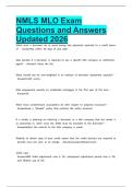 NMLS MLO Exam Questions and Answers Updated 2026