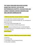 Test Bank &ndash; Consumer Behavior&colon; Building Marketing Strategy &lpar;14th Edition&rpar; &ndash; Mothersbaugh