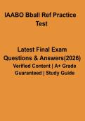 IAABO Basketball Referee Practice Test &vert; Officiating Certification Exam Questions & Study Guide PDF