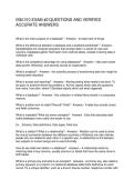 ISM 310 EXAM -2 QUESTIONS AND VERIFIED ACCURATE ANSWERS