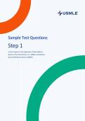 USMLE Step 1 Official Sample Test Questions 2026 &ndash; Full Test Bank-Question Practice Exam with Answer Key &lpar;NBME&sol;FSMB&rpar;
