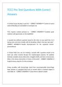 TCCC Pre Test Questions With Correct Answers&period;