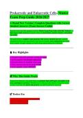 Prokaryotic & Eukaryotic Cells Study Guide &vert; Cell Biology & Structure Review&NewLine;Description&colon; Study guide covering differences between prokaryotic and eukaryotic cells&comma; structure&comma; and function&period;&NewLine;Keywords&colon; prokaryotic cells&comma; eukaryotic cells&comma; cell biology&comma; st