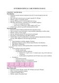 Summary Critical Care Nursing&sol;Synthesis- Exam &num;2 Study Guide