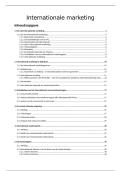 Samenvatting Internationale Marketing &vert; Karel de Grote &vert; 2025&sol;26
