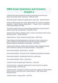 DBIA Exam Questions and Answers Graded A Study Guide PDF Construction Certification Prep